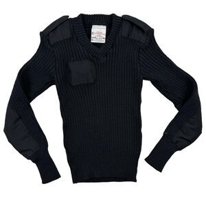 Brigade Quartermasters The Woolly Pully Sweater Made In England PURE WOOL 32/34